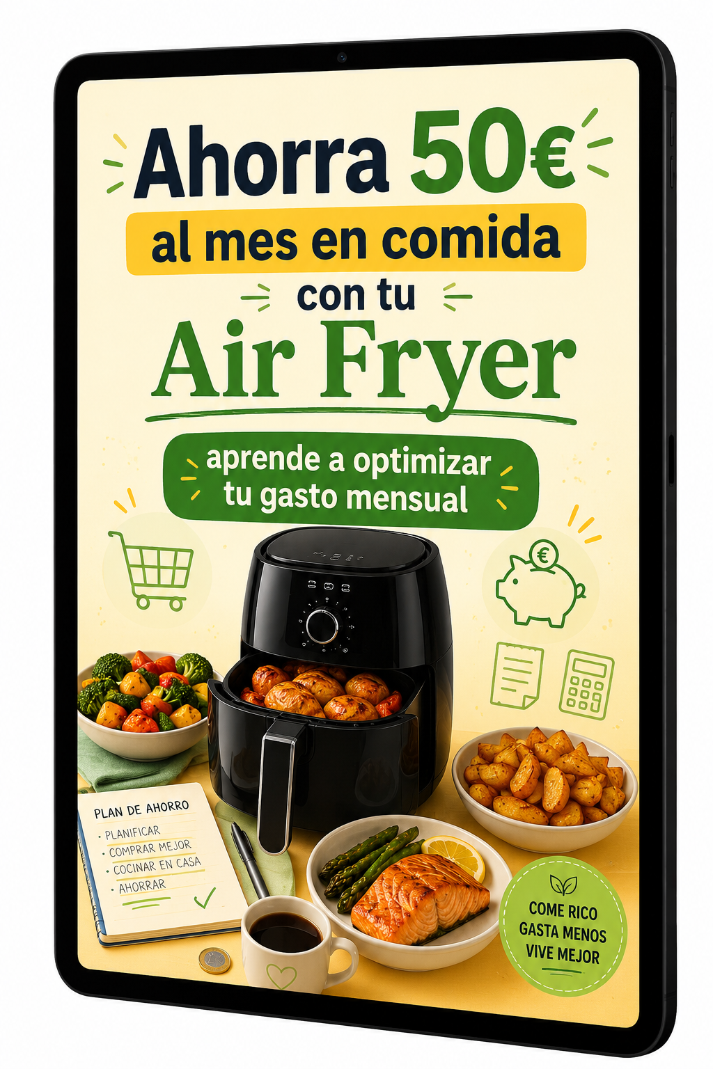 Ahorra 50€ al mes en comida con tu Air Fryer