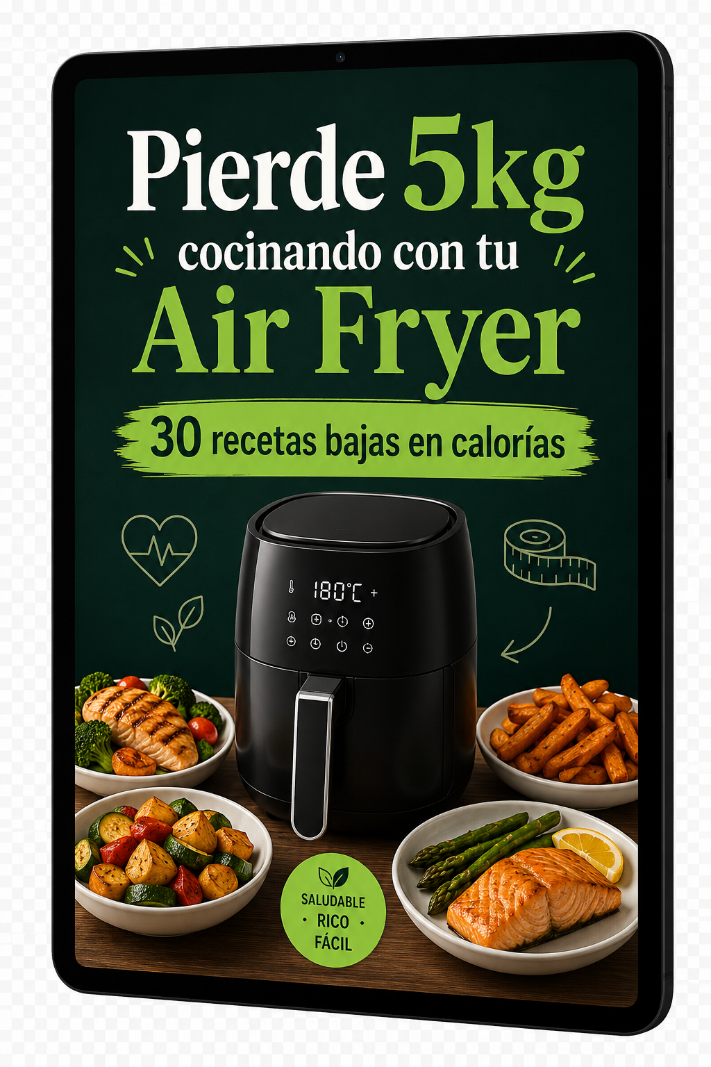 Pierde 5 kg cocinando con tu Air Fryer