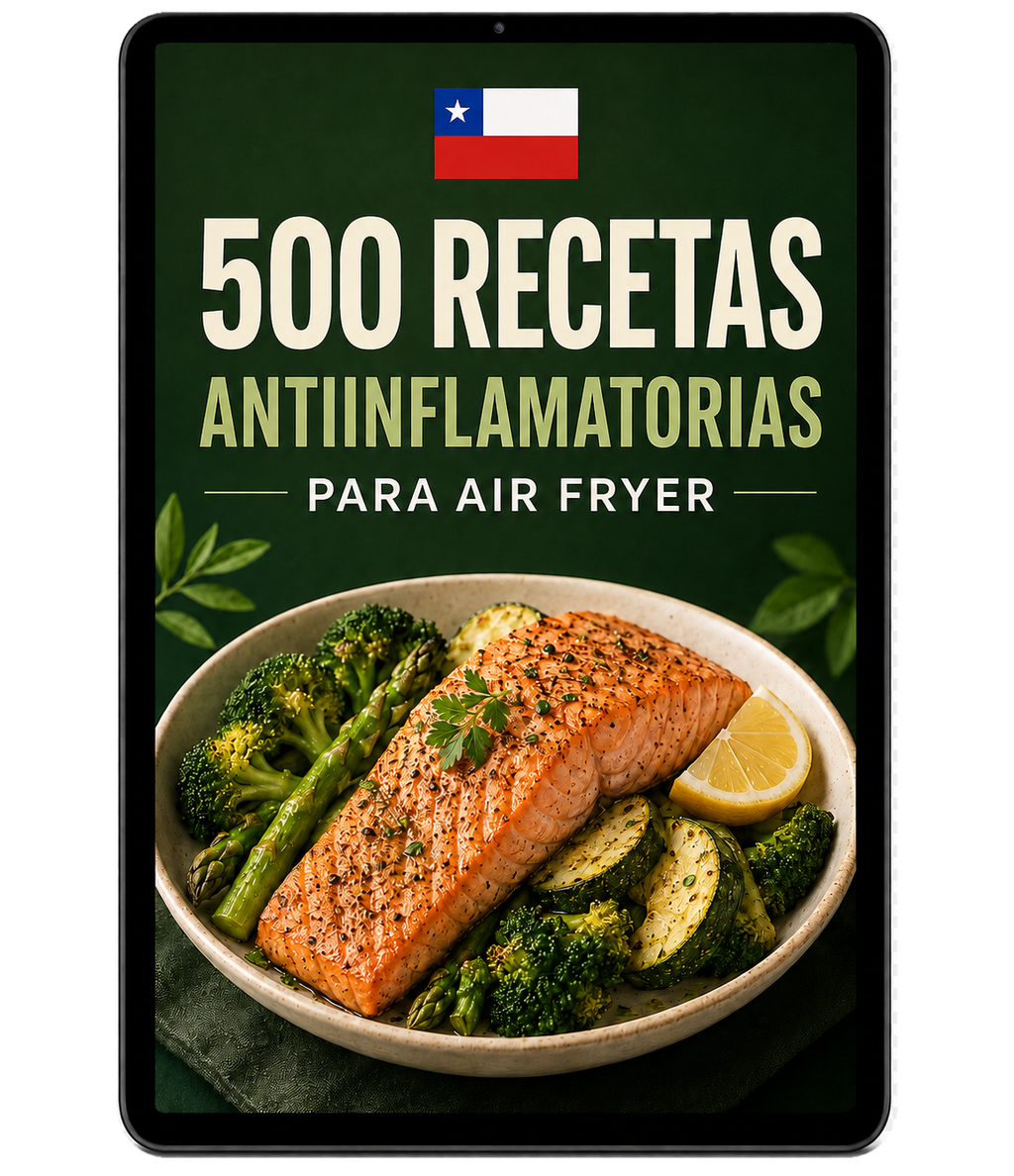 500 Recetas Antiinflamatorias para Air Fryer